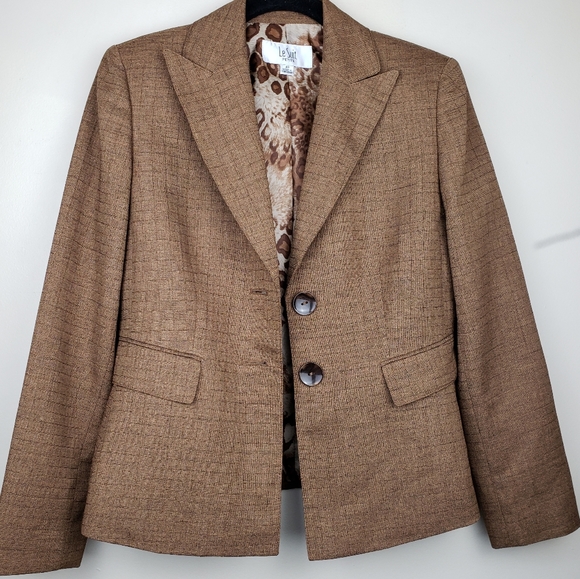 LeSuit Jackets & Blazers - LeSuit Tan Blazer